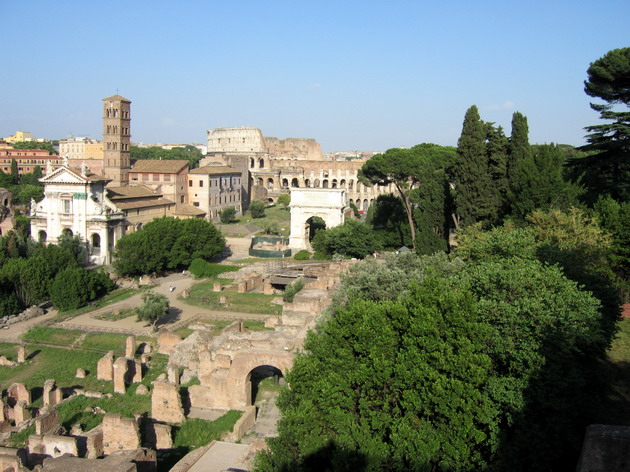 Forum Romanum - Back to attractions and sights - Rom 